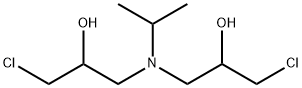 2-Propanol, 1,1'-[(1-methylethyl)imino]bis[3-chloro- Struktur