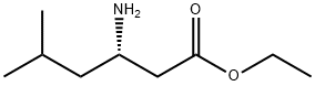 Hexanoic acid, 3-amino-5-methyl-, ethyl ester, (3S)- Struktur