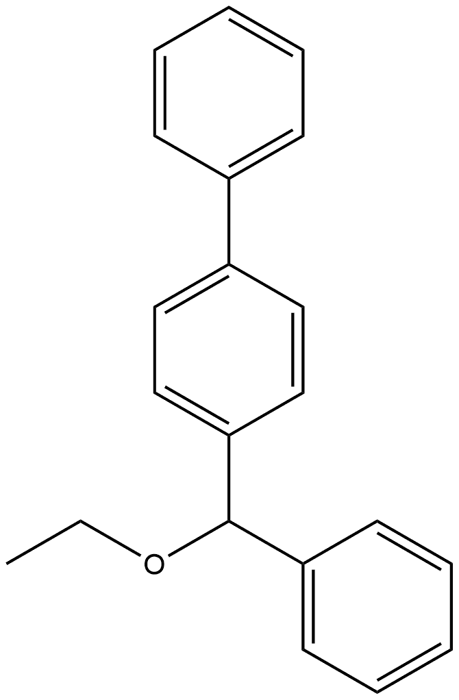 4-(Ethoxyphenylmethyl)-1,1′-biphenyl Struktur