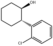 (1R,2S)-2-(2-Chlorophenyl)cyclohexanol Struktur