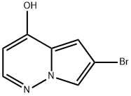 Pyrrolo[1,2-b]pyridazin-4-ol, 6-bromo- Struktur