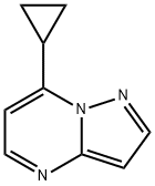 7-Cyclopropylpyrazolo[1,5-a]pyrimidine Struktur