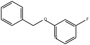 Pyridine, 4-fluoro-2-(phenylmethoxy)- Struktur