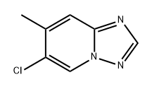 [1,2,4]Triazolo[1,5-a]pyridine, 6-chloro-7-methyl- Struktur