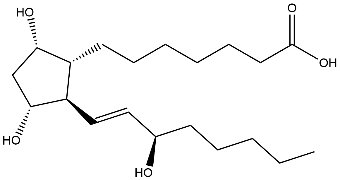 15(R)-Prostaglandin F1α Struktur