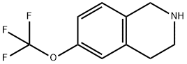 Isoquinoline, 1,2,3,4-tetrahydro-6-(trifluoromethoxy)- Struktur