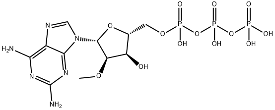 Adenosine 5'-(tetrahydrogen triphosphate), 2-amino-2'-O-methyl- Structure