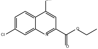 2-Quinolinecarboxylic acid, 7-chloro-4-hydroxy-, ethyl ester