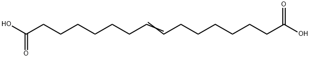 8-Hexadecenedioic acid Struktur