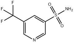 5-(trifluoromethyl)pyridine-3-sulfonamide Struktur