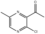 Ethanone, 1-(3-chloro-6-methyl-2-pyrazinyl)- Struktur