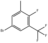 4-Fluoro-3-methyl-5-(trifluoromethyl)bromobenzene Struktur