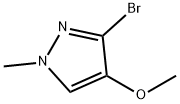 1H-Pyrazole, 3-bromo-4-methoxy-1-methyl- Struktur