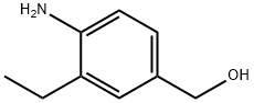 Benzenemethanol, 4-amino-3-ethyl- Struktur