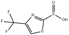 2-Thiazolesulfinic acid, 4-(trifluoromethyl)- Struktur