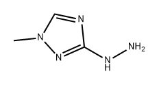 1H-1,2,4-Triazole, 3-hydrazinyl-1-methyl- Struktur