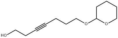 7-(Tetrahydro-2h-pyran-2-yloxy)hept-3-yn-1-ol