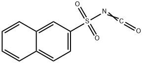 2-Naphthalenesulfonyl isocyanate Struktur