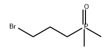 Phosphine oxide, (3-bromopropyl)dimethyl- Struktur