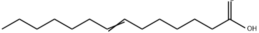 7-Tetradecenoic acid Struktur