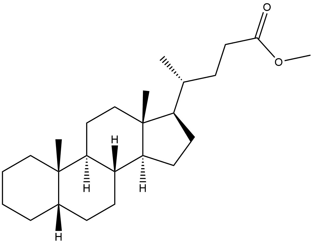 Cholan-24-oic acid, methyl ester, (5β)-