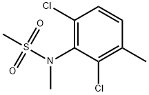 N-(2,6-Dichloro-3-methylphenyl)-N-methylmethanesulfonamide Struktur