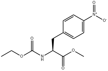 N-(乙氧基羰基)-4-硝基甲酯苯丙氨酸 結(jié)構(gòu)式