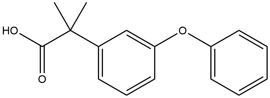 Fenoprofen Impurity 1 Struktur