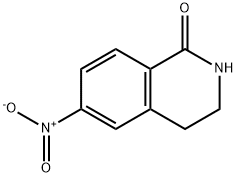 1(2H)-Isoquinolinone, 3,4-dihydro-6-nitro- Struktur