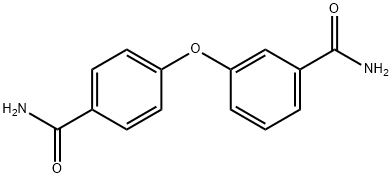 Benzamide, 3-[4-(aminocarbonyl)phenoxy]- Struktur