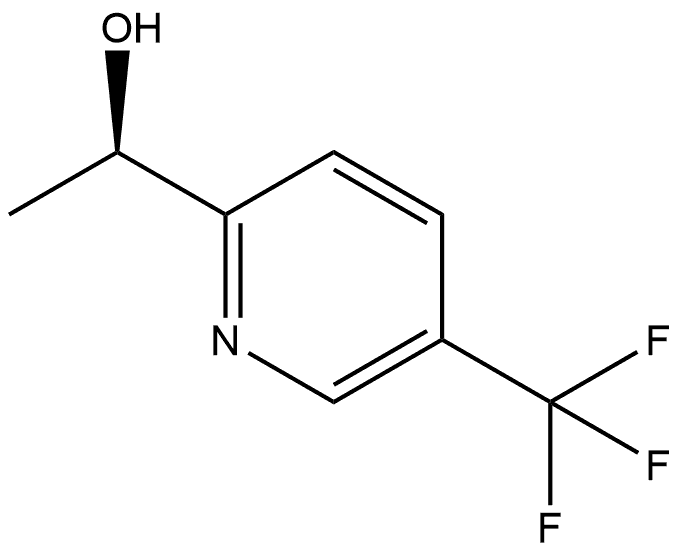 (αR)-α-Methyl-5-(trifluoromethyl)-2-pyridinemethanol Struktur