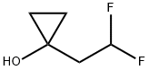 1-(2,2-Difluoroethyl)cyclopropanol Struktur