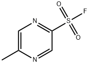 5-Methyl-2-pyrazinesulfonyl fluoride Struktur