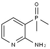 2-Pyridinamine, 3-(dimethylphosphinyl)- Struktur