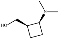 cis-2-(dimethylamino cyclobutyl]methanol Struktur