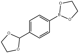 1,3,2-Dioxaborolane, 2-[4-(1,3-dioxolan-2-yl)phenyl]- Struktur