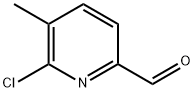 2-Pyridinecarboxaldehyde, 6-chloro-5-methyl- Struktur