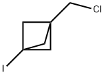 Bicyclo[1.1.1]pentane, 1-(chloromethyl)-3-iodo- Struktur