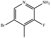 5-溴-3-氟-4-甲基吡啶-2-胺, 2243633-03-4, 結(jié)構(gòu)式