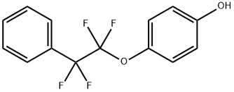 4-(1,1,2,2-Tetrafluoro-2-phenylethoxy)phenol Struktur