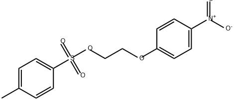 Ethanol, 2-(4-nitrophenoxy)-, 1-(4-methylbenzenesulfonate) Struktur