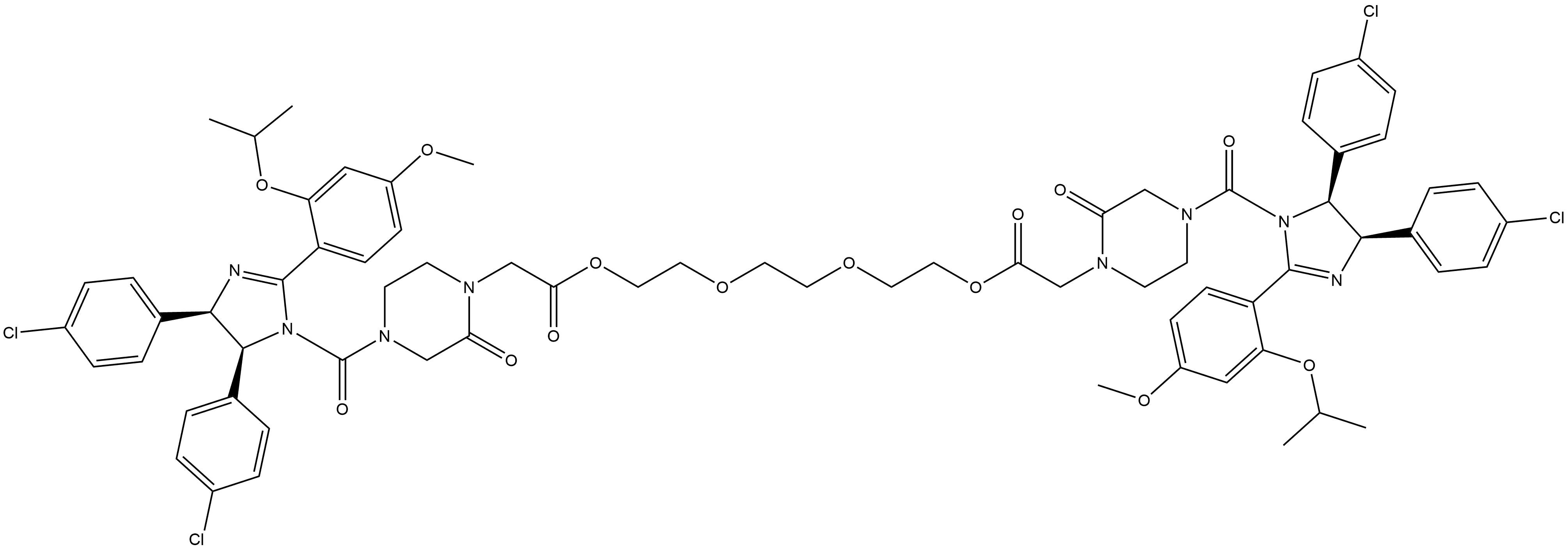 PROTAC MDM2 Degrader-4 Struktur