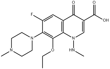 Marbofloxacin Impurity E Struktur