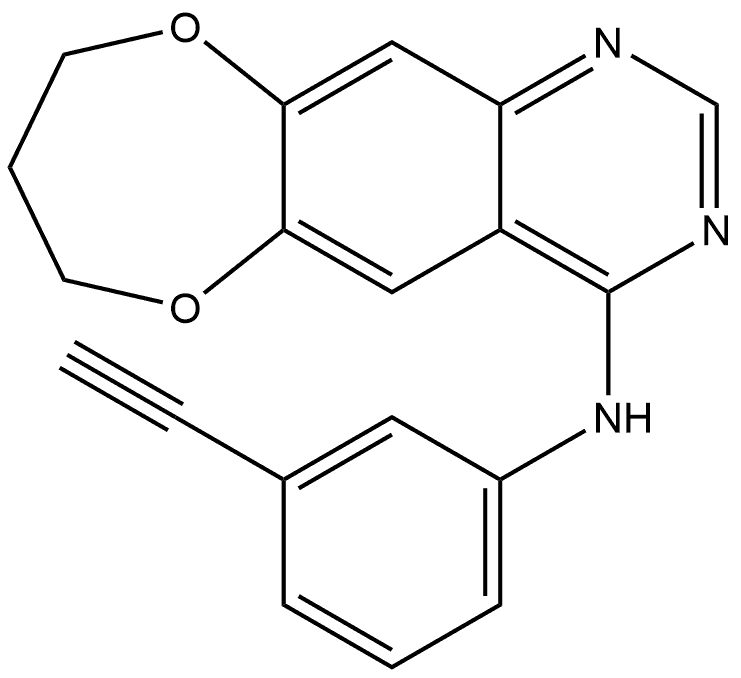 Icotinib Impurity 7 Struktur