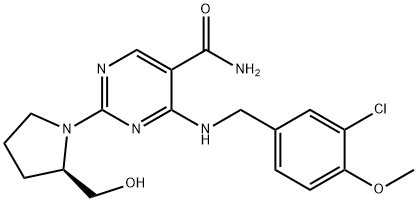 Avanafil Impurity 35 Struktur