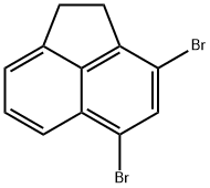 Acenaphthylene, 3,5-dibromo-1,2-dihydro- Struktur