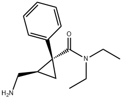 (1R,2R)-Milnacipran HCl Struktur