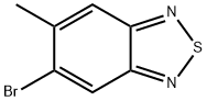 2,1,3-Benzothiadiazole, 5-bromo-6-methyl- Struktur