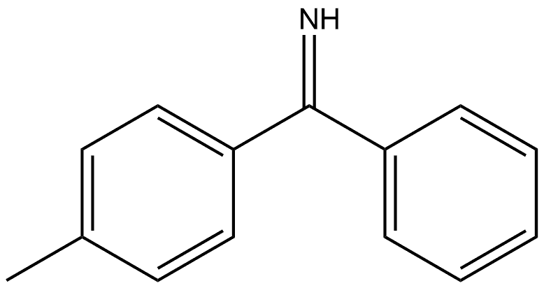 Benzenemethanimine, 4-methyl-α-phenyl- Struktur