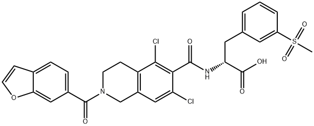 Lifitegrast Impurity 8 Struktur